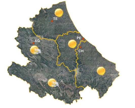 Previsioni meteorologiche dal 10 al 13 febbraio 2023