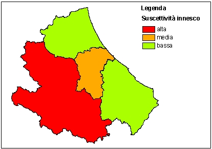 Previsione incendi per il giorno 21 luglio 2022