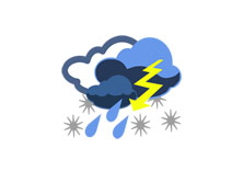 Avviso condizioni meteo avverse del 16 agosto 2026