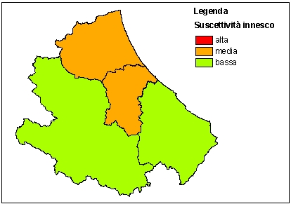 Previsione incendi per il giorno 22 AGOSTO 2026