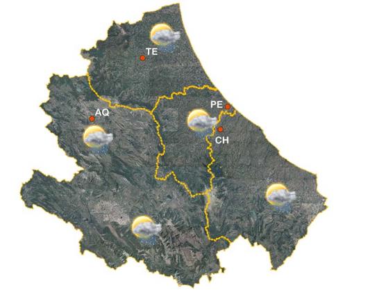 Previsioni Meteorologiche dal 31 ottobre al 2 novembre 2018