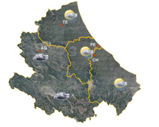 Previsioni meteorologiche dal 22 al 23 settembre 2024